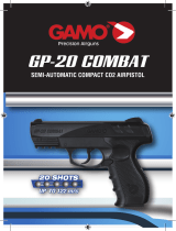 Gamo GP-20 COMBAT PISTOL Manual de usuario