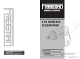 Freeman P36VCS Manual de usuario