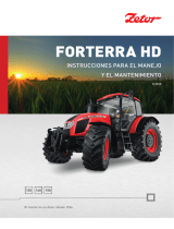 Zetor FORTERRA HD 2015 Manual de usuario