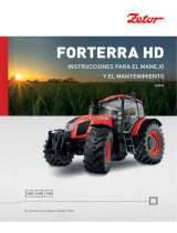Zetor FORTERRA HD 2018 Manual de usuario