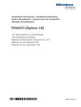 Minebea Intec YAS02CI (Option: L8) 24V Industrial Power Grid Module El manual del propietario