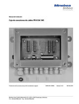 Minebea Intec Cable Junction Box PR 6130/38S El manual del propietario