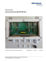 Minebea Intec Cable Junction Box PR 6130/34Sa El manual del propietario