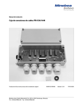 Minebea Intec Cable Junction Box PR 6130/04 El manual del propietario