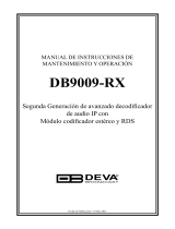 DEVA Broadcast DB9009-RX Manual de usuario
