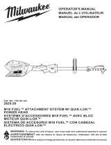 Milwaukee M18 Fuel String Trimmer Manual de usuario
