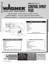 WAGNER CONTROL SPREY HVLP El manual del propietario