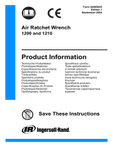 Ingersoll Rand 1207MAX-D3 El manual del propietario