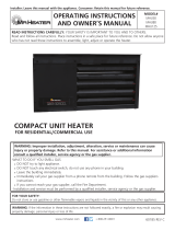 Mr. Heater MHU125NG El manual del propietario