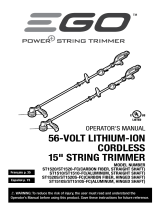 EGO 56V ARC Lithium String Trimmer El manual del propietario