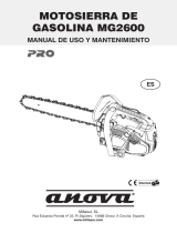 Anova MG2600 El manual del propietario