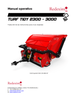 Redexim Turf-Tidy 3000 as Sweeper El manual del propietario