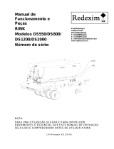 Redexim Rink DS800 Trailed El manual del propietario