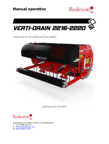 Redexim Verti-Drain® 2220 El manual del propietario