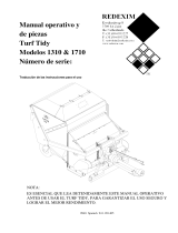 Redexim Turf-Tidy 1710 El manual del propietario