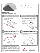 MSR Elixir™ 3 Backpacking Tent Instrucciones de operación