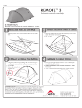 MSR Remote™ 3 Three-Person Mountaineering Tent Assembly Instructions