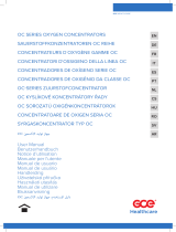 GCE OC Series Oxygen Concentrator Instrucciones de operación