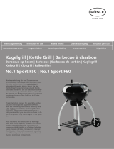 RÖSLE Kettle Grill No.1 Sport F60 Manual de usuario