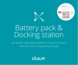 Duux Dock & Battery Pack El manual del propietario