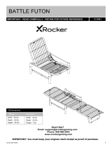 X Rocker Convertible Battle Chair Manual de usuario