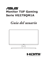 Asus TUF Gaming VG279QM1A Guía del usuario