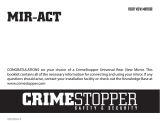 CrimeStopper MIR-ACT Guía del usuario