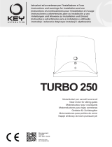 Key Automation 580ISTURBO200 Manual de usuario