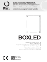 Key Automation 580BOXLED Manual de usuario