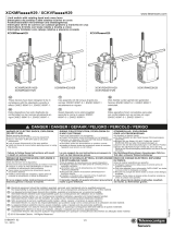 Schneider Electric XCKMR44D2H29 Instrucciones de operación