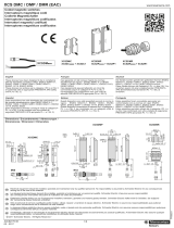 Schneider Electric XCSDMR791L01M12 Instrucciones de operación