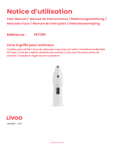 Livoo PET105 Manual de usuario