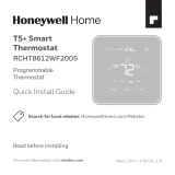 Honeywell Home HSHSSUPER Instrucciones de operación