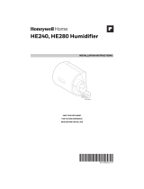 Honeywell Home HE280D2001/U Guía del usuario