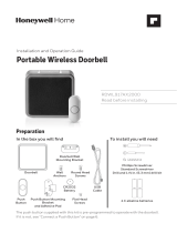 Honeywell RDWL917AX2000 Portable Wireless Doorbell Guía del usuario
