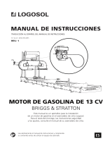 Logosol Motor de gasolina de 13 cv Manual de usuario