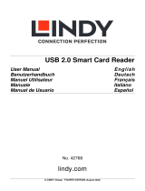 Lindy USB 2.0 Smart Card Reader Manual de usuario