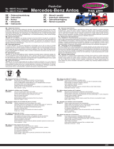 Jamara Mercedes-Benz Antos Feuerwehr Polizei El manual del propietario