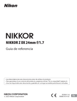 Nikon NIKKOR Z DX 24mm f/1.7 Guia de referencia