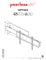 PEERLESS-AV HPF665 Guía de instalación