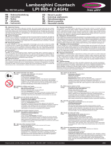 Jamara Lamborghini Countach LPI 800-4 El manual del propietario