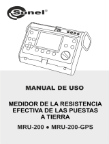 Sonel MRU-200-GPS Manual de usuario