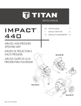 Titan Impact 440 Service Manual Manual de usuario