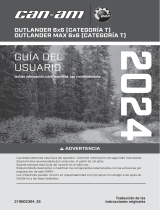 Can-Am Outlander and Outlander MAX 6x6 T Category Series (G2L) El manual del propietario
