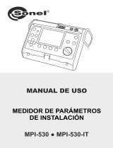 Sonel MPI-530-IT Manual de usuario