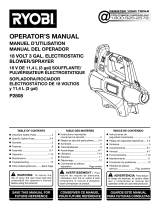 Ryobi P2808BTL El manual del propietario