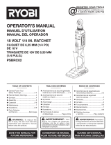 Ryobi PSBRC02K1 El manual del propietario