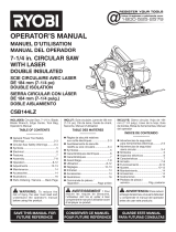 Ryobi CSB144LZK El manual del propietario