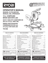 Ryobi TS1346 El manual del propietario