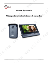 Anjielo Smart ES-7 inch wireless video doorbell manual El manual del propietario